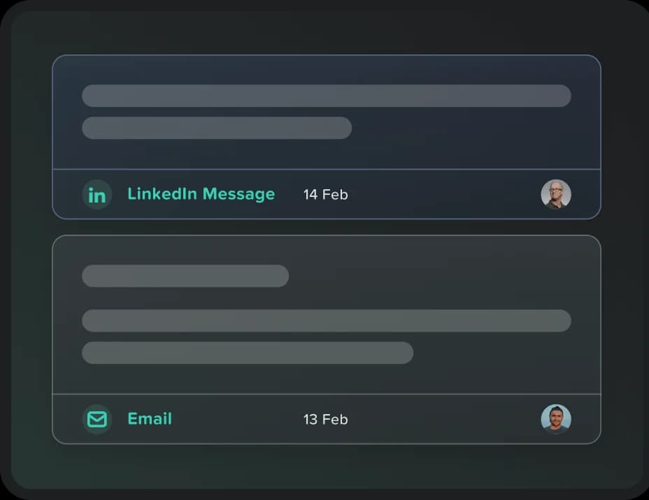 Send LinkedIn messages and email from one inbox