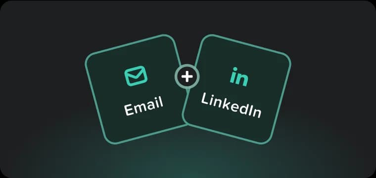 EasyIn step 2: message from one place using LinkedIn and email