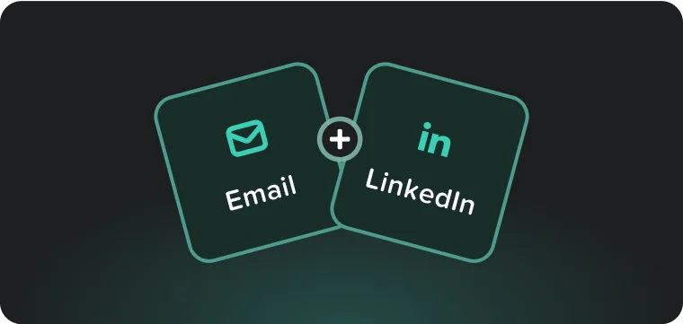 EasyIn step 2: communicate from one hub with unified LinkedIn and email messaging